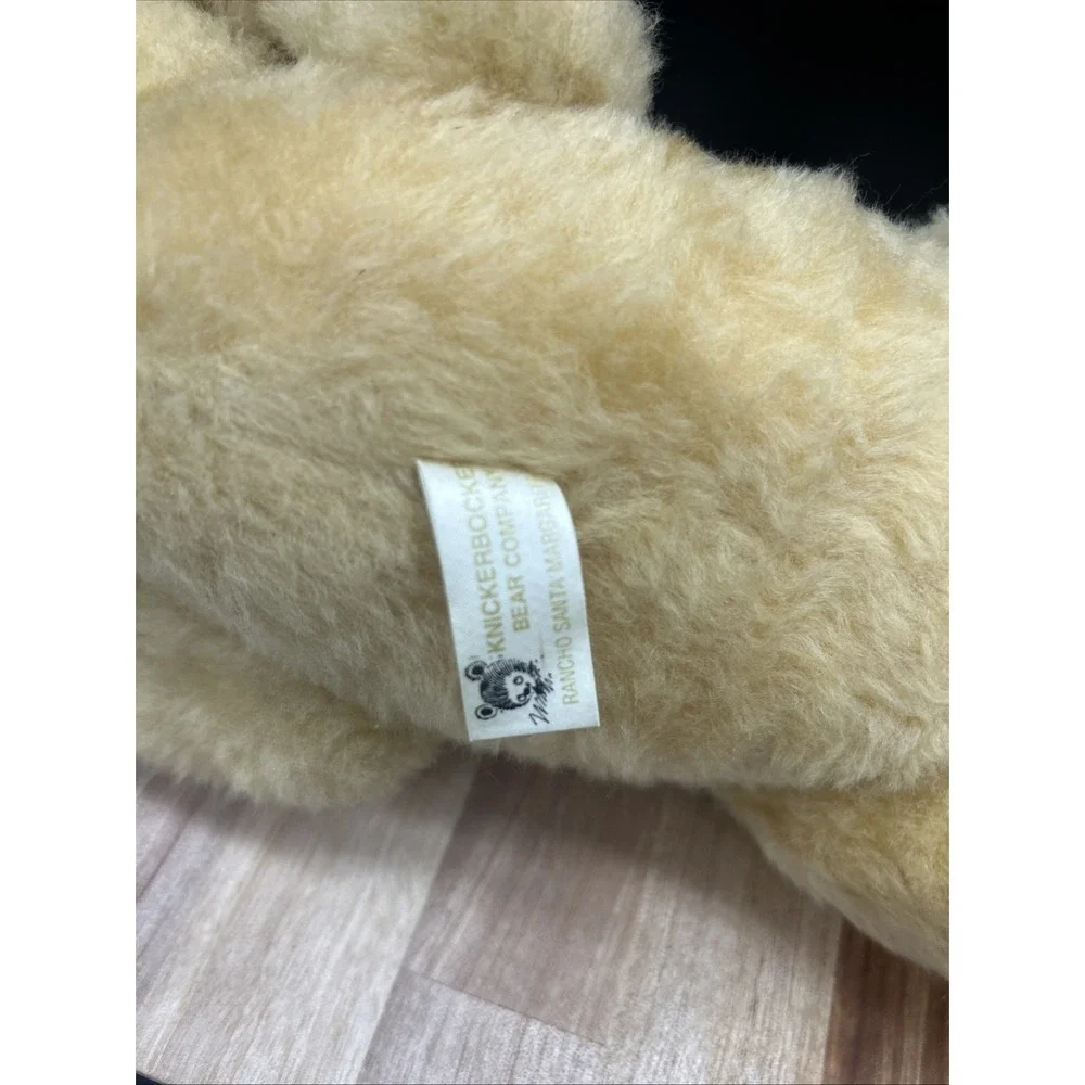 Vintage Collectible Knickerbocker Plush Bear 11